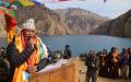 Addressing Shey Phoksundo  Torusim Festival by CM of Karnali State